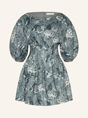 Faithfull The Brand Sukienka Z Lnu Lowen grau