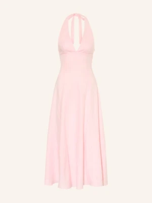 Faithfull The Brand Sukienka Z Lnu Marais pink