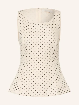 Faithfull The Brand Top Koszulowy Iria Z Lnu weiss