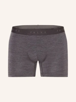 Falke Bokserki Daily Clima Wool grau