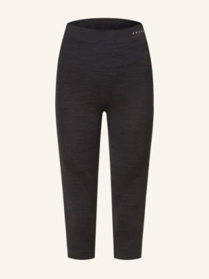 Falke Getry Funkcyjne Wool-Tech Ze Skróconymi Nogawkami, Z Wełną Merino schwarz