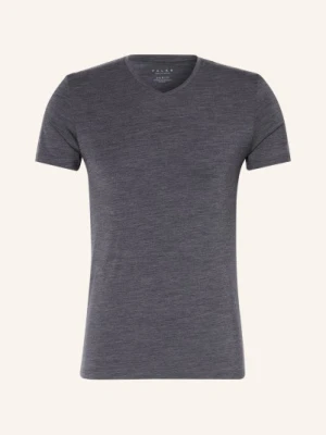 Falke Koszulka W Serek Daily Climawool Z Dodatkiem Wełny Merino grau