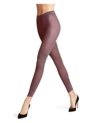 Falke Legginsy "Pure Matt" w kolorze brązowym - DEN 50 rozmiar: S/M
