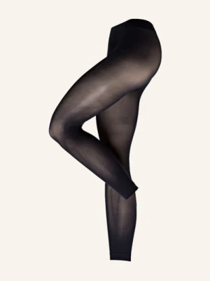 Falke Legginsy Rajstopowe Matt Deluxe blau