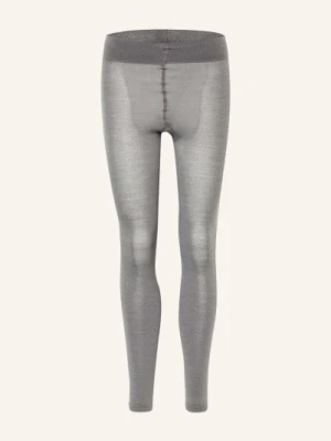 Falke Legginsy Softmerino Z Wełny Merino grau