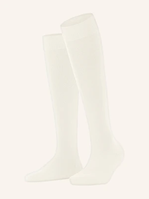 Falke Podkolanówki Climawool weiss