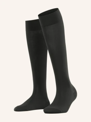 Falke Podkolanówki Cotton Touch schwarz