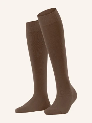 Falke Podkolanówki Softmerino Z Wełną Merino braun 5520 CAPPUCINO