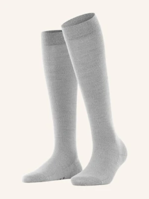 Falke Podkolanówki Softmerino Z Wełną Merino grau