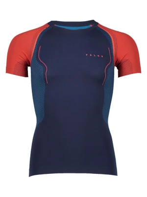 Falke Podkoszulek funkcyjny "Maglietta" w kolorze granatowo-czerwonym rozmiar: S