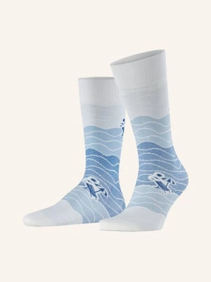 Falke Pończochy Plage blau