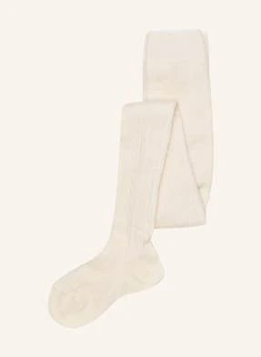 Falke Rajstopy Cable weiss