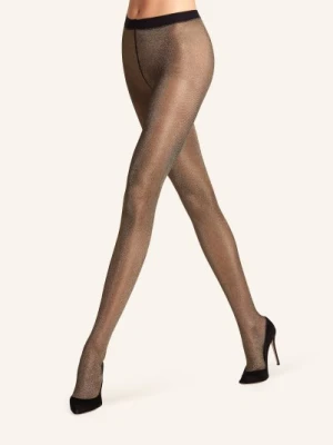 Falke Rajstopy Cienkie Glitter Z Brokatową Przędzą schwarz