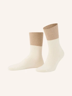 Falke Rajstopy Cosy Wool Z Błyszczącą Przędzą weiss 2040 off-white