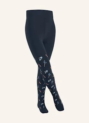 Falke Rajstopy Little Flowers blau