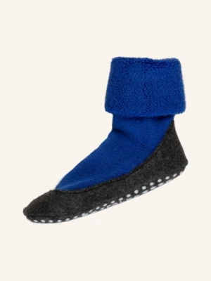 Falke Skarpety Antypoślizgowe Cosyshoe Z Wełny Merino blau