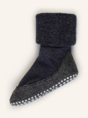 Falke Skarpety Antypoślizgowe Cosyshoe Z Wełny Merino blau