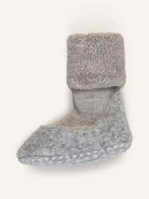 Falke Skarpety Antypoślizgowe Cosyshoe Z Wełny Merino grau