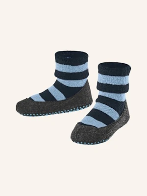 Falke Skarpety Antypoślizgowe Cosyshoe Z Wełny Merino grau