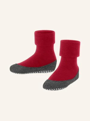 Falke Skarpety Antypoślizgowe Cosyshoe Z Wełny Merino pink