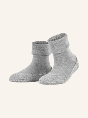 Falke Skarpety Antypoślizgowe Cosyshoe Z Wełny Merino silber