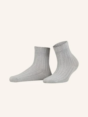 Falke Skarpety Bedsock Rib silber