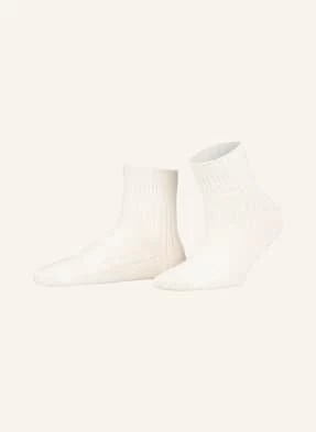 Falke Skarpety Bedsock Rib weiss