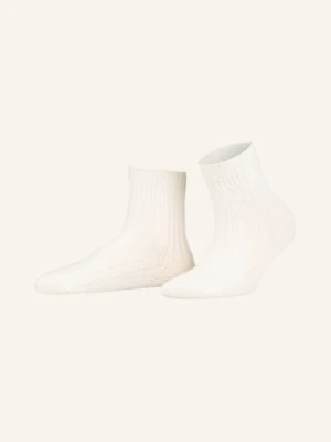 Falke Skarpety Bedsock Rib weiss