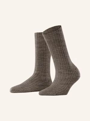 Falke Skarpety Cosy Wool Boot Z Wełną Merino blau