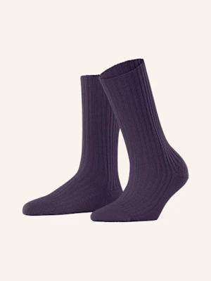 Falke Skarpety Cosy Wool Boot Z Wełną Merino rot