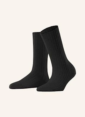 Falke Skarpety Cosy Wool Boot Z Wełną Merino schwarz