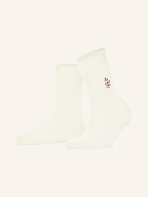 Falke Skarpety Cosy Wool Candy Cane weiss 2040 off-white
