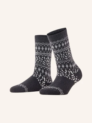 Falke Skarpety Cosy Wool schwarz 3000 BLACK