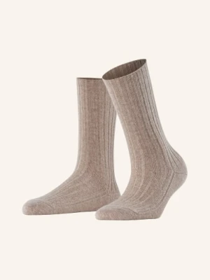 Falke Skarpety Cosy Wool Z Błyszczącą Przędzą beige