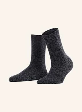 Falke Skarpety Cosy Wool Z Dodatkiem Wełny Merino grau