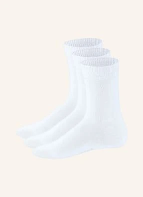 Falke Skarpety Family, 3 Pary weiss