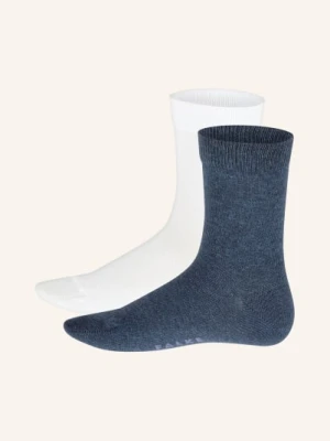 Falke Skarpety Happy, 2 Pary blau