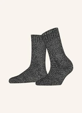 Falke Skarpety Marble Cloud schwarz