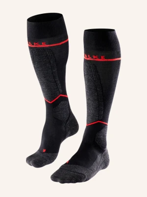 Falke Skarpety Narciarskie sk4 Energizing Light Wool schwarz 3010 BLACK-MIX