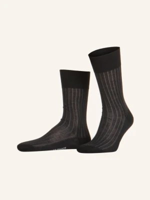 Falke Skarpety Shadow schwarz 3030 GREY-WHITE