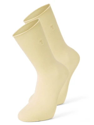 FALKE Skarpety w 2-paku Mężczyźni Bawełna beżowy