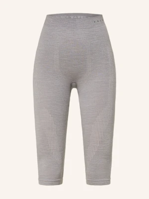 Falke Spodnie Funkcyjne Wool-Tech Ze Skróconymi Nogawkami grau