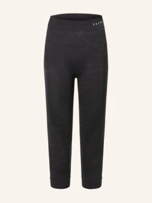 Falke Spodnie Funkcyjne Wool-Tech Ze Skróconymi Nogawkami schwarz