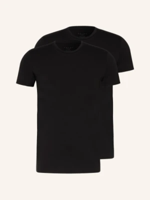 Falke T-Shirt Daily Comfort, 2 Szt. schwarz