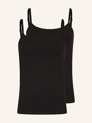 Falke Top Daily Comfort, 2 Szt. schwarz