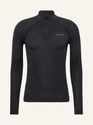 Falke Warstwa Środkowa Wool-Tech Z Wełną Merino schwarz