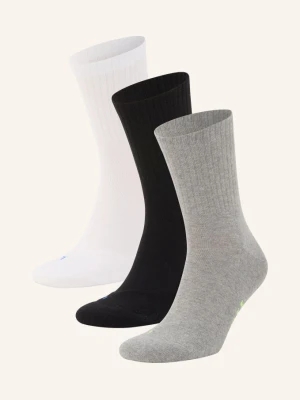 Falke Zestaw 3 Par Skarpet Do Biegania Run Rib Crew grau 0010 SORTIMENT