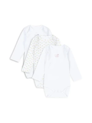 Fanga Fontana body bawełniane niemowlęce FIO 3 PACK LS BODY OCS 3-pack