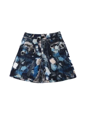 Fantazja Denim Bermuda Shorts Richmond