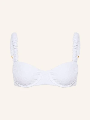 Farm Rio Biustonosz Bikini Z Fiszbinami White Gerbera Daisy weiss